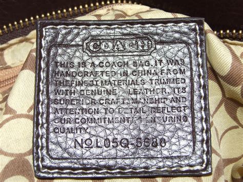 vintage fake coach|how to authenticate coach purse.